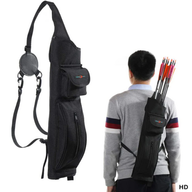 3 Strap Back quiver with 2 pockets
