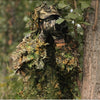 3D Leafy Tactical Ghillie Suit Woodland Camo hunting and nature watching