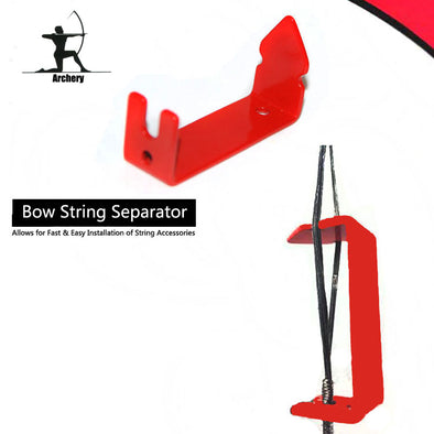 Bowstring Separator Easily And Fast Install Archery Bow String Accessories Archery Peep Sight