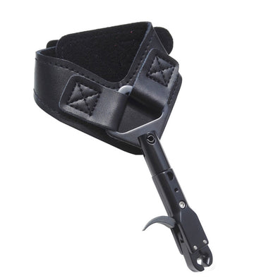 RBK Adjustable wrist release aid trigger for compound bow with buckle strap for archery bowhunting