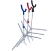 Takedown bow stand for archery recurve and compound bow